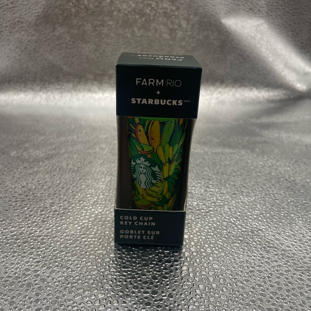 Starbucks Farm Rio Green Cold Cup Key Chain